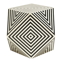 Worlds Away - Worlds Away Selma Side Table - Side Tables And End Tables