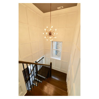 Convertable Staircase Ravenswood 2-flat to single family conversion - Transitional ...