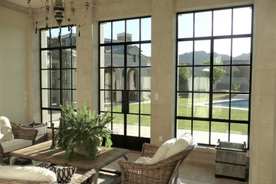 Cupola Estate with Steel Windows and Doors by AIW
