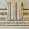 Ivory velvet Twin 53"x18" Bed Runner, velvet, Crystal Embroidery Jengo