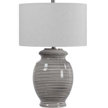 Marisa Table Lamp, Off-White