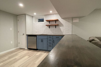 Home design - transitional home design idea in Philadelphia
