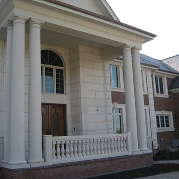 Tuscan Porch Columns and Balustrades