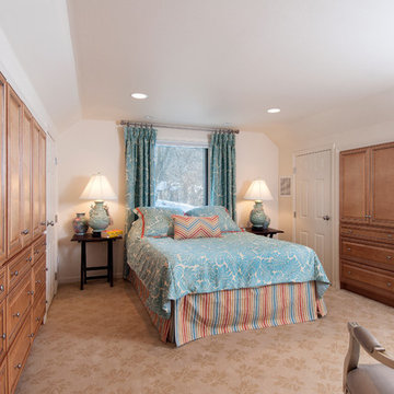 Under Utilized Attic Space Turns into Great Guest Bedroom
