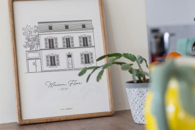 Exemple d'une maison tendance.