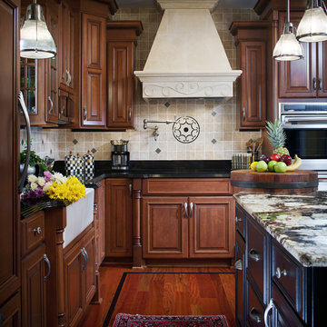 Traditional Kitchen with Flare