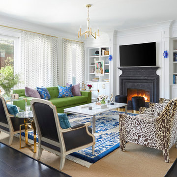 Rock and Roll Condo in Chicago featured in Luxe