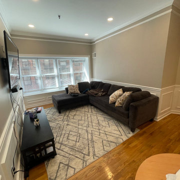 Home Improvement - Wainscoting + crownmoden + high-ending painting