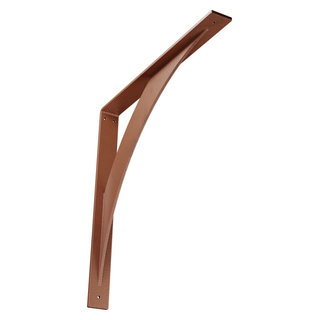 Ekena BKTM02X20X20LECRS Steel Bracket – 2"W X 20"D X 20"H, Zinc Plated, For Shelves & Countertops