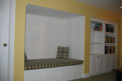 Elegant basement photo in Boston