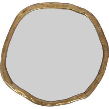 Foundry Mirror Gold, Small