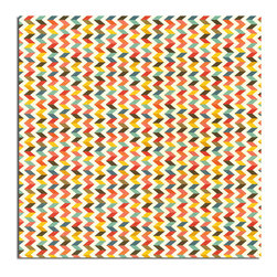 Ready2HangArt - "Geometric Study IV" Canvas Wall Art, Single Panel - Prints And Posters