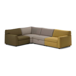Euforia C015 Sectional Sofa by Natuzzi Editions - Sectional Sofas