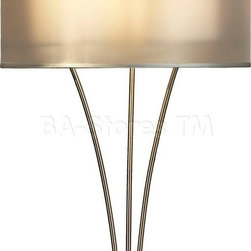 Teton Table Lamp with Ghost Shade - Table Lamps