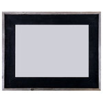 My Barnwood Frames - Black Western Picture Frame, 3" Wide, Butch Cassidy Black Frame, 4"x6" - *PLEASE NOTE - Glass is included with frame sizes 16x20 or smaller. Larger sizes do not include glass due to the high risk of breakage in shipping.