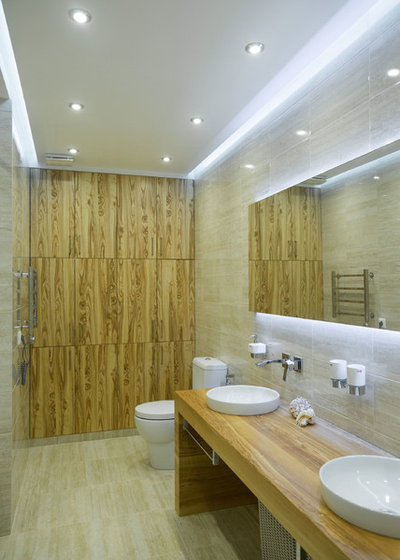 Современный Ванная комната by дизайн студия "ДОМ"
