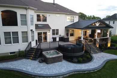 This is an example of a transitional deck in New York.