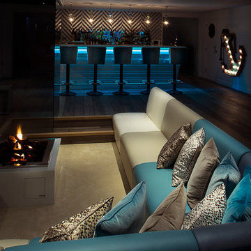Residential Bar And Cinema Room