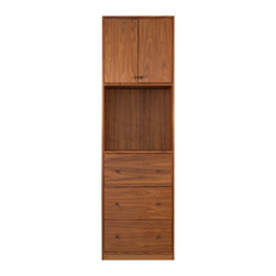 Mid-century Modern Walnut Cabinet - Furniture