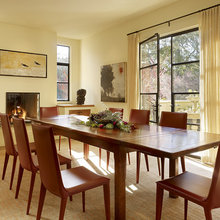 dining room w/ french doors