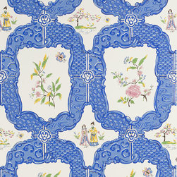 Chinoiserie: Blue - Wallpaper