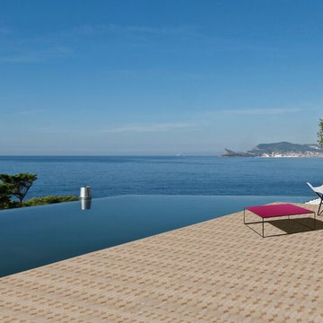 Terrasse Zenata en Zellige