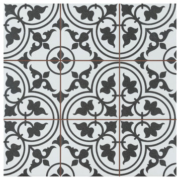 Harmonia Classic White Ceramic Floor and Wall Tile