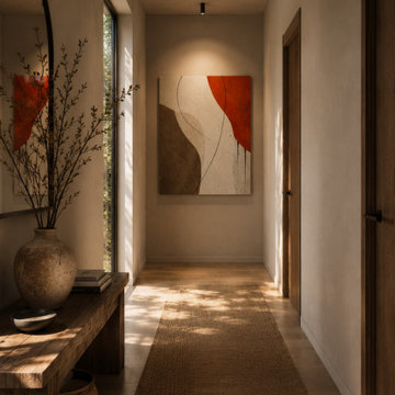 Modern Japandi Interior Styling: Organic Contrast & Warm Tension
