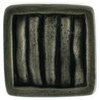 Cactus Ribs Pewter Cabinet Hardware Knob, Charcoal