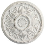 uDecor - MD-5331 Ceiling Medallion - The MD-5331 Ceiling Medallion is an architectural polurthane decor element that is usually used to ornate a ceiling fixture, but can also be used by itself.