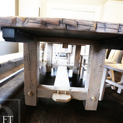 Reclaimed Wood Frame Tables - Products
