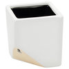 Large Cube Wall Planter, White