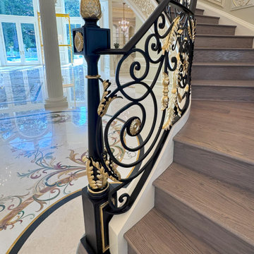 Project #135 | A Vibrant Double Curved Staircase