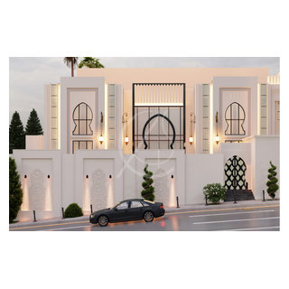 Modern Arabic Villa Architectural Design - Modern - Exterior - London ...