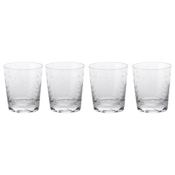"Patia" 4" Tall Old Fashioned Glass (Set of 4)