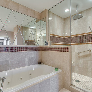6 Inch Frosted and Clear Lens Shower Trim by Juno Lighting