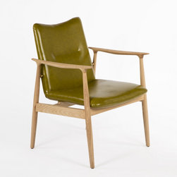 Abelard Accent Arm Chair | Green - Products