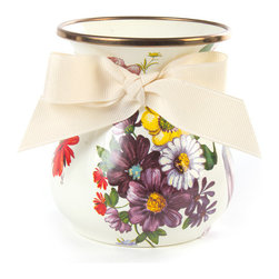 Flower Market Enamel Vase - Short | MacKenzie-Childs - Products