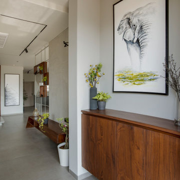 Wooden Foyer