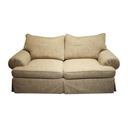 Stanford Cream Love Seat - Loveseats