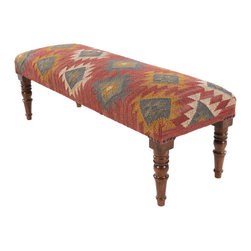 Matthew Izzo Home - MIHome Yarmouth Upholstered Bench - Upholstered Benches