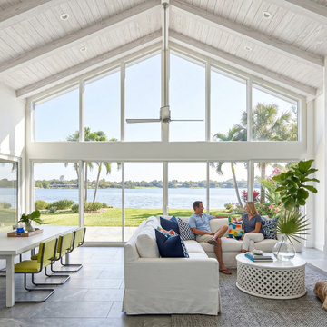 Luxury Waterfront Sunroom Addition | Belle Isle, Florida
