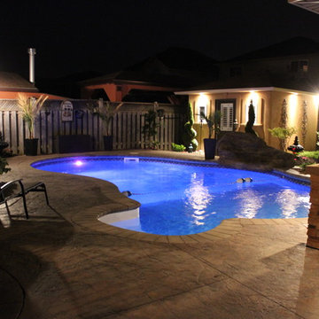 New Pool Project With LIghts