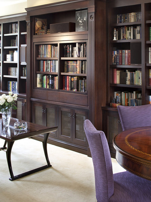 Bookcase With Tv Houzz