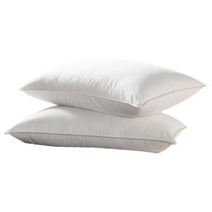 850 Fill Power Siberian White Goose Down German Batiste Pillow