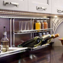 Hafele - H&auml;fele Backsplash Rail System - Kitchen Drawer Organizers