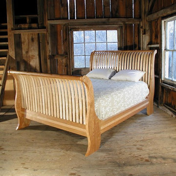 Sleigh Bed Set