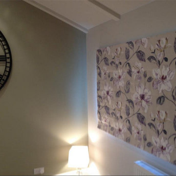 Floral window treatments