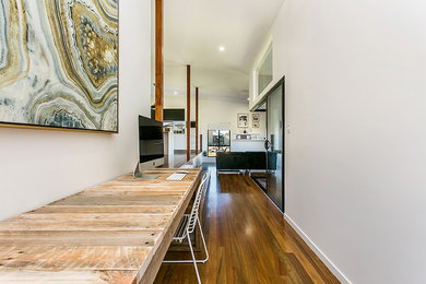 Inspiration for a contemporary hallway in Newcastle - Maitland.
