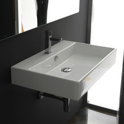 WS Bath Collections Unlimited 70 Wall Mount Sink 27.6" - Bathroom Sinks